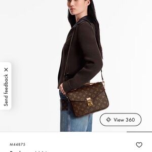 Louis Vuitton Monogram Brown Crossbody Bag